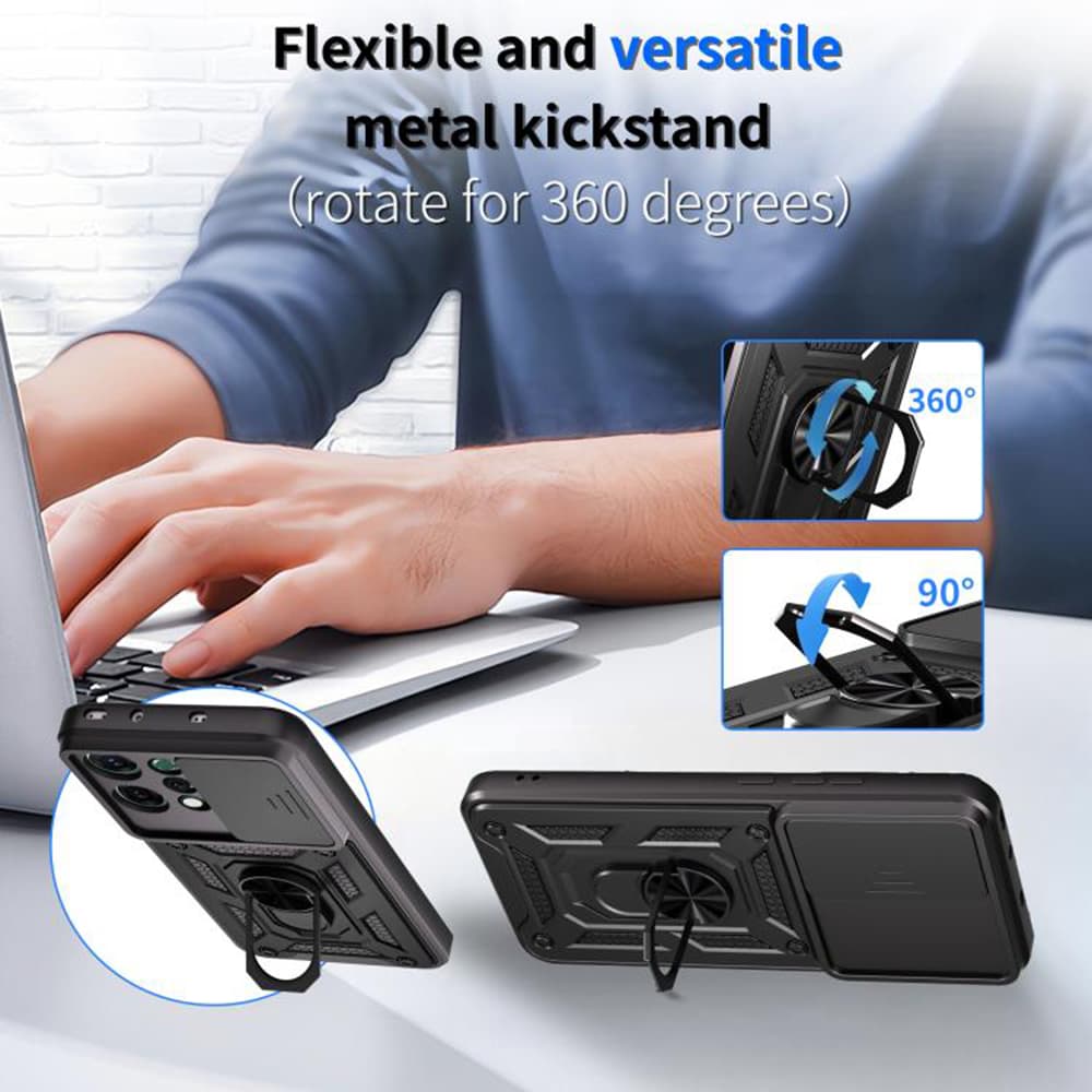Techsuit CamShield Series pro Oppo Reno14 F Reno14 FS 5G černý - náhled 4