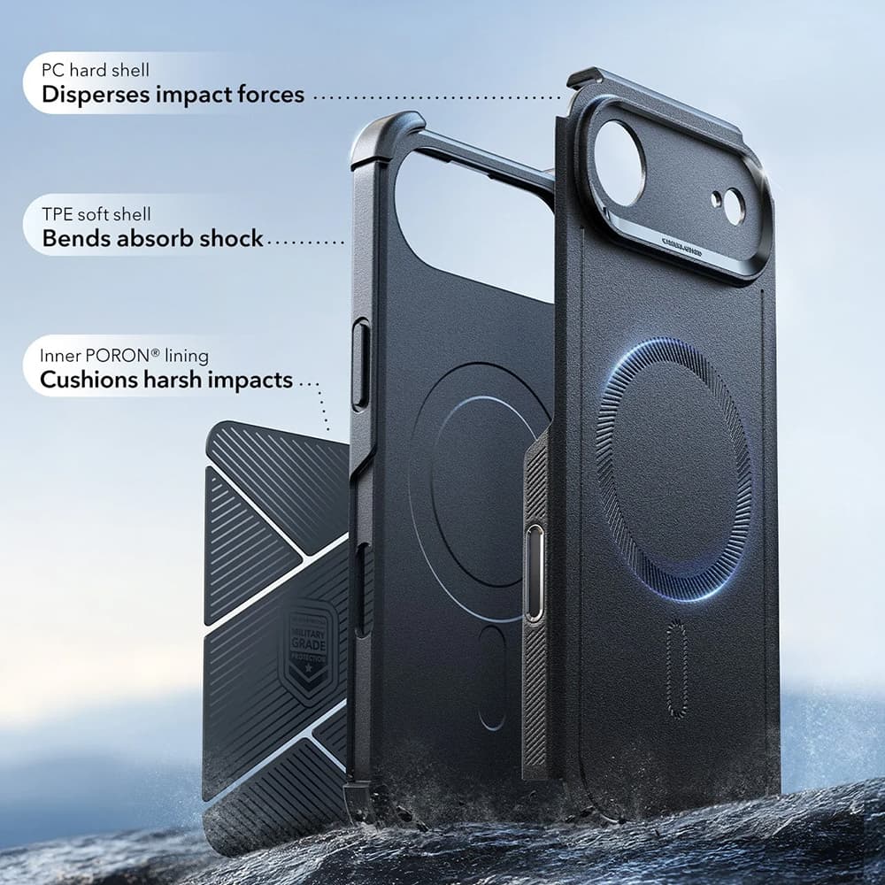 ESR Cyber Halolock pro iPhone 17 Air černý - náhled 4