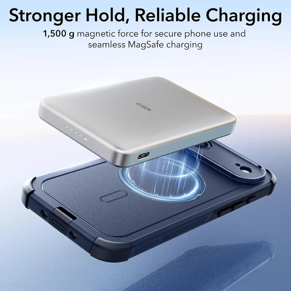 ESR Cyber Halolock pro iPhone 17 Air modrý - náhled 4