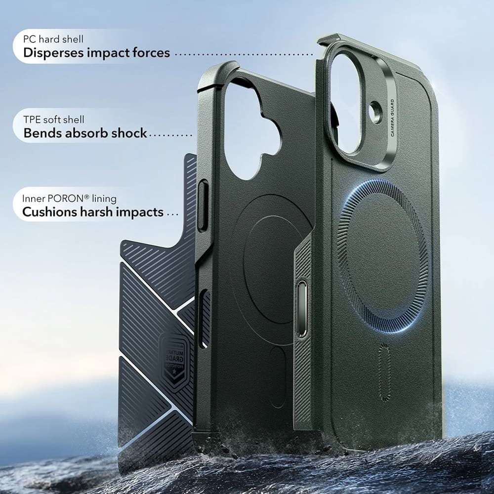 ESR Cyber Halolock pro iPhone 17 zelený - náhled 4
