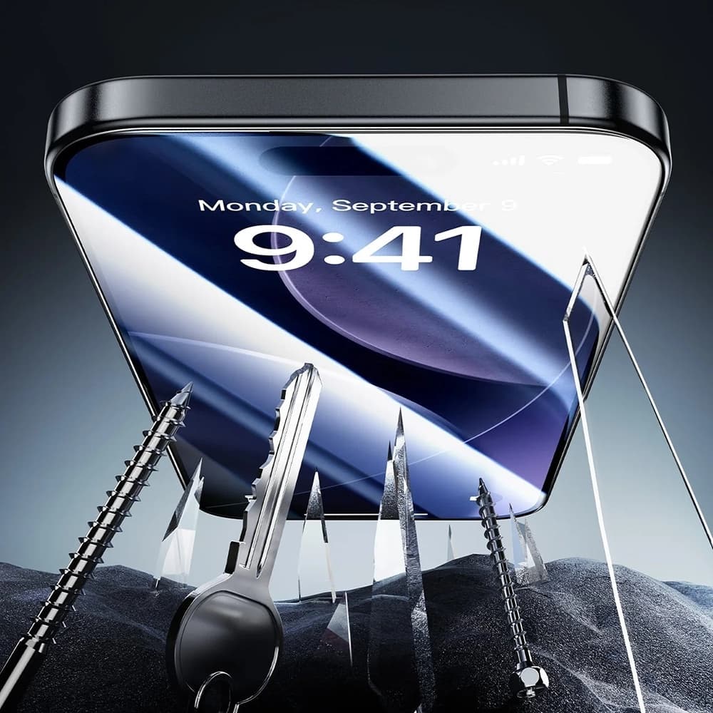 ESR Privacy Armorite ochranné sklo UltraFit (3 ks) iPhone 17 černá - náhled 4