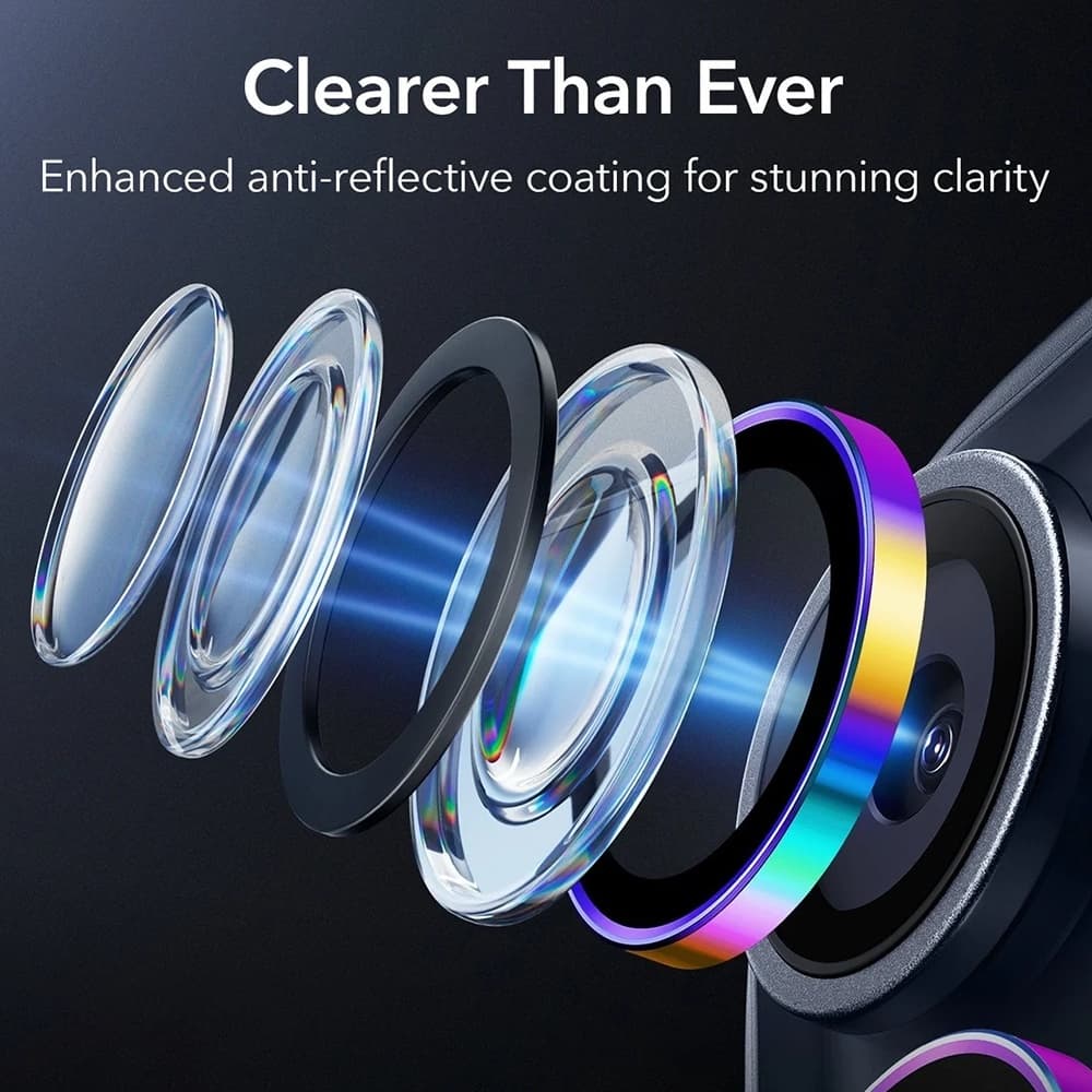 ESR Armorite ochranné kryty na čočky fotoaparátu iPhone 14 Pro/Pro Max chromatic - náhled 4
