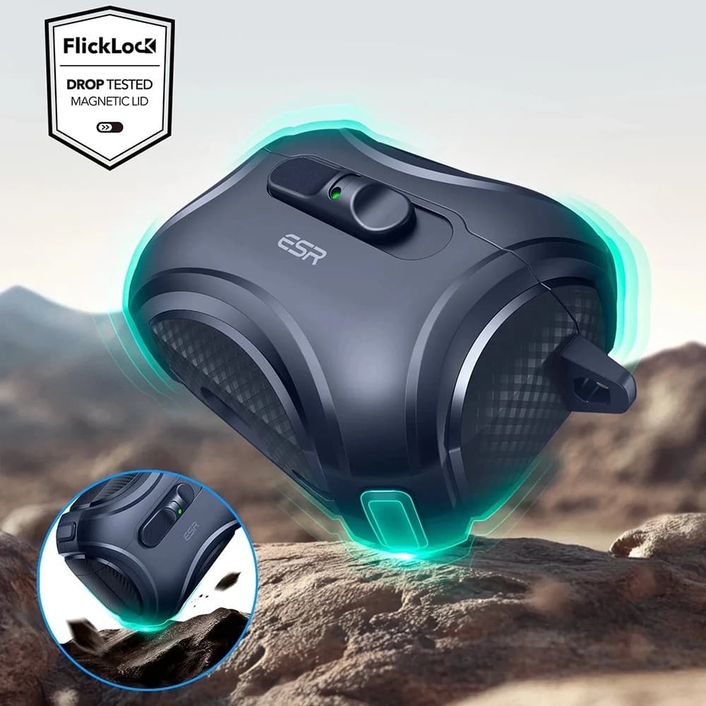 ESR - Cyber FlickLock HaloLock - Apple AirPods Pro 3 - modrá - náhled 4