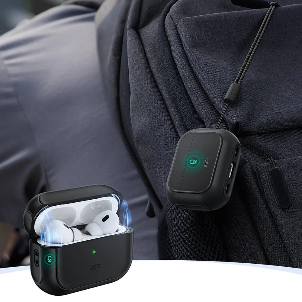 ESR Orbit Hybrid HaloLock pro Apple AirPods Pro 3 černá - náhled 4