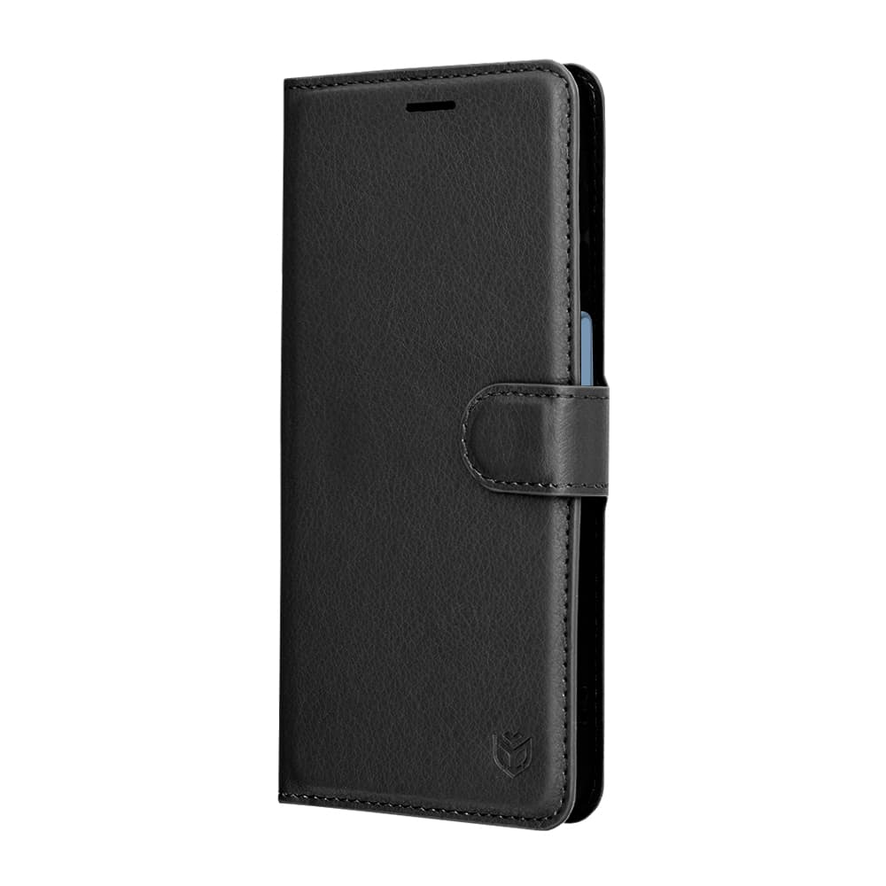 Kožené pouzdro Techsuit Samsung Galaxy A17 5G A17 4G černé - náhled 4
