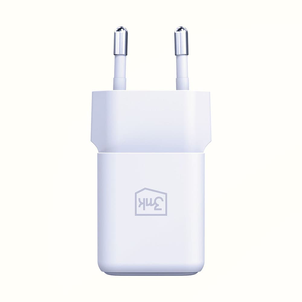 3mk Wall Charger Hyper USB-A USB-C GaN Technology QC4 + PD 20W bílá - náhled 4