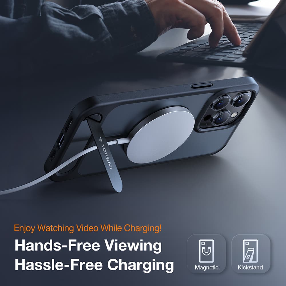 Torras Pstand pro iPhone 17 černý - náhled 4