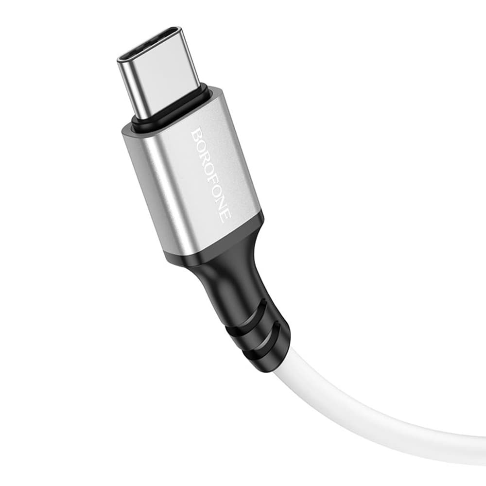 Borofone datový kabel BX83 USB na Type-C silikonový univerzální 3A 1m černý - náhled 4
