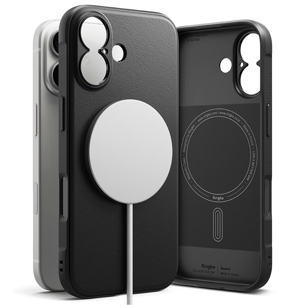 Ringke Onyx MagSafe pouzdro pro iPhone 17 černé - náhled 4