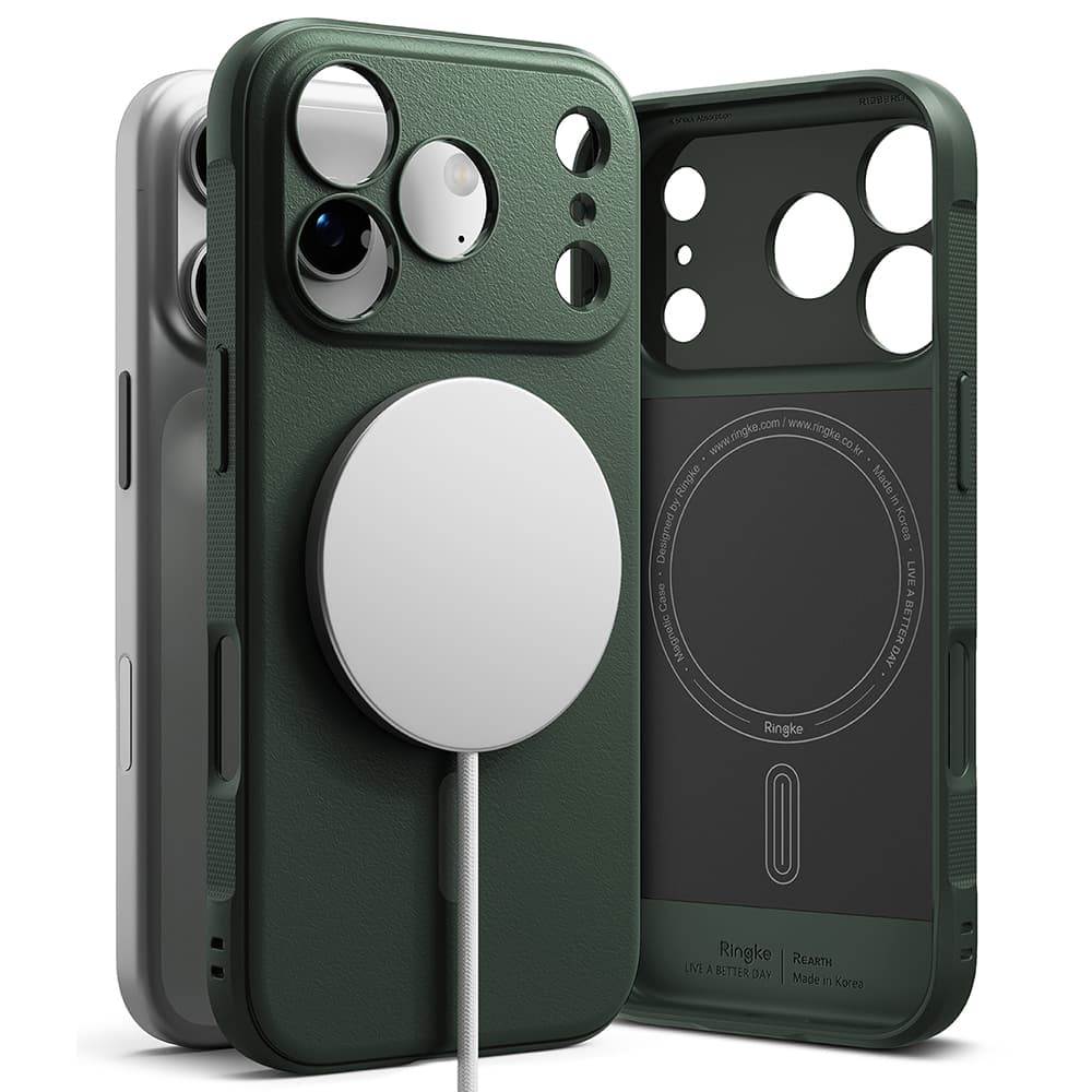 Ringke Onyx MagSafe pro iPhone 17 Pro tmavě zelená - náhled 4