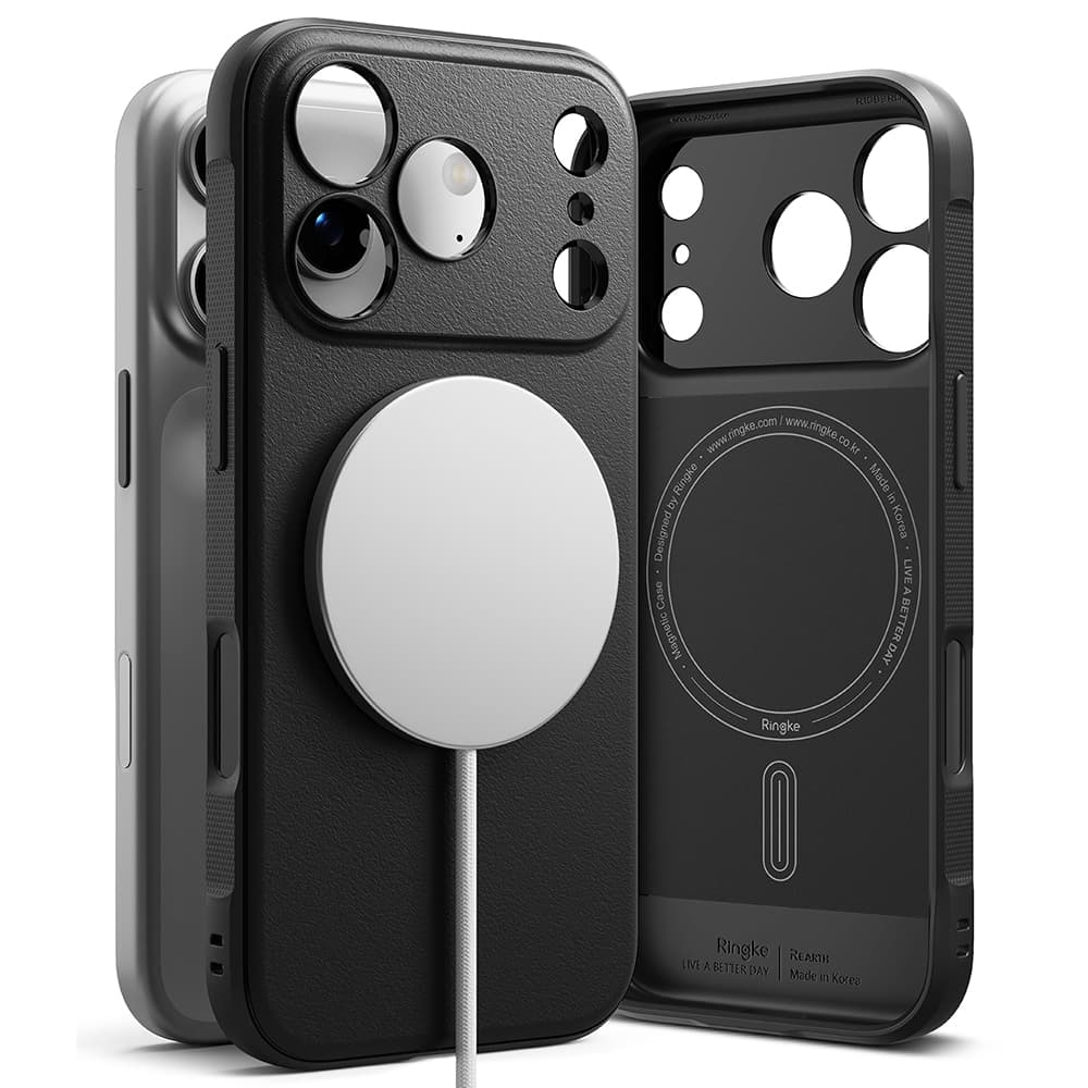 Kryt Ringke Onyx MagSafe pro iPhone 17 Pro černý - náhled 4