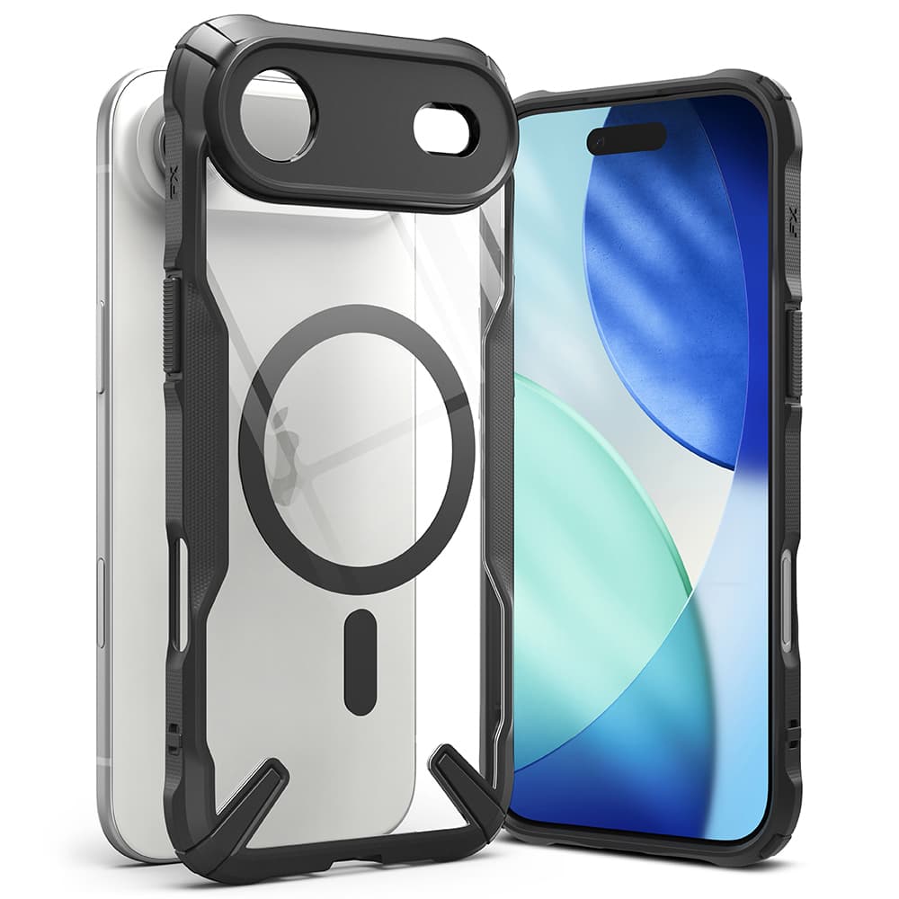 Kryt Ringke Fusion X MagSafe pro iPhone 17 Air černý - náhled 4