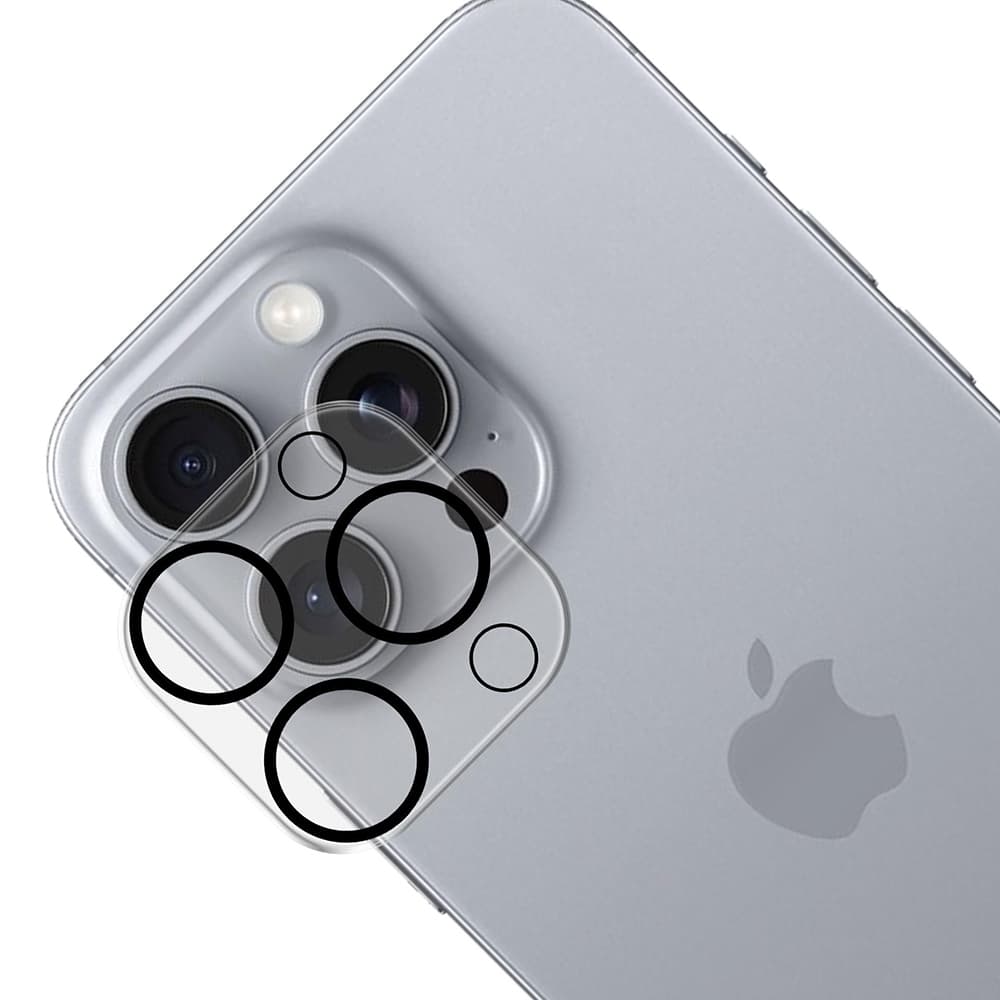 3mk Lens Pro Full Cover iPhone 15 Pro iPhone 15 Pro Max průhledný - náhled 4