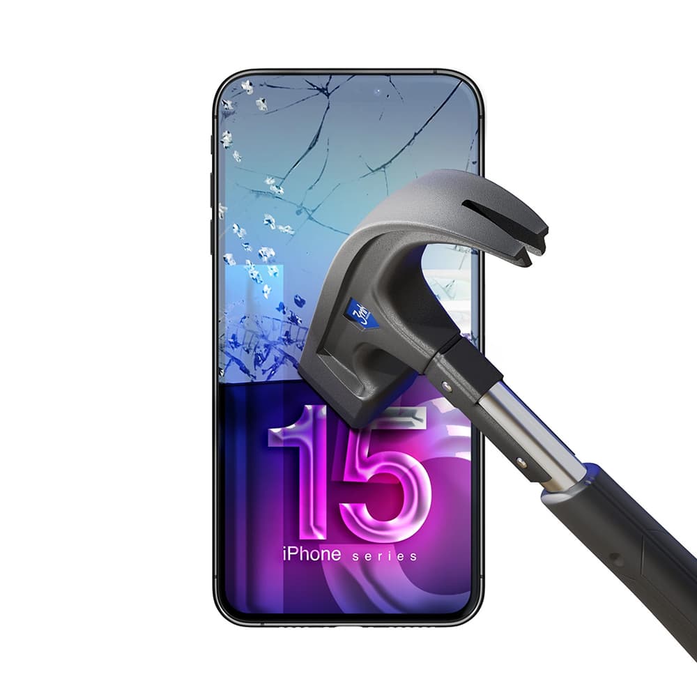 3mk FlexibleGlass iPhone 15 průhledné sklo - náhled 4