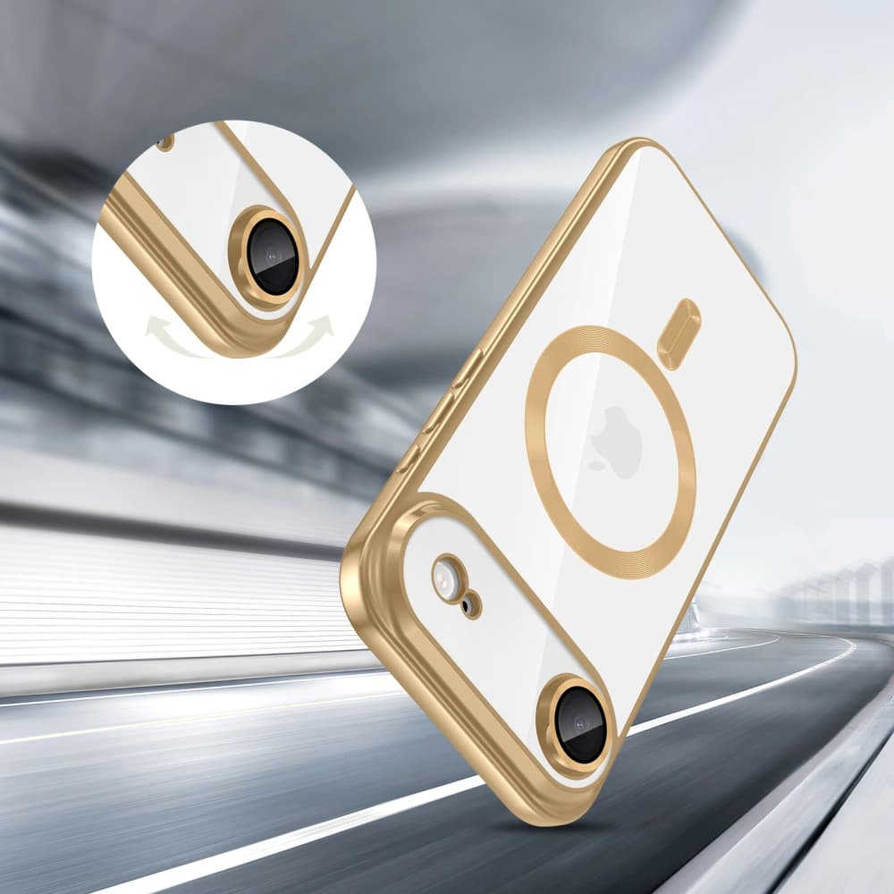 Techsuit Luxury Crystal MagSafe pro iPhone 17 Air světle zelená - náhled 4
