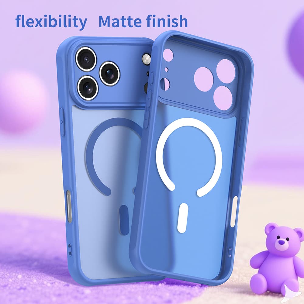 Techsuit HaloFrost II MagSafe pro iPhone 17 Pro nebesky modrá - náhled 4