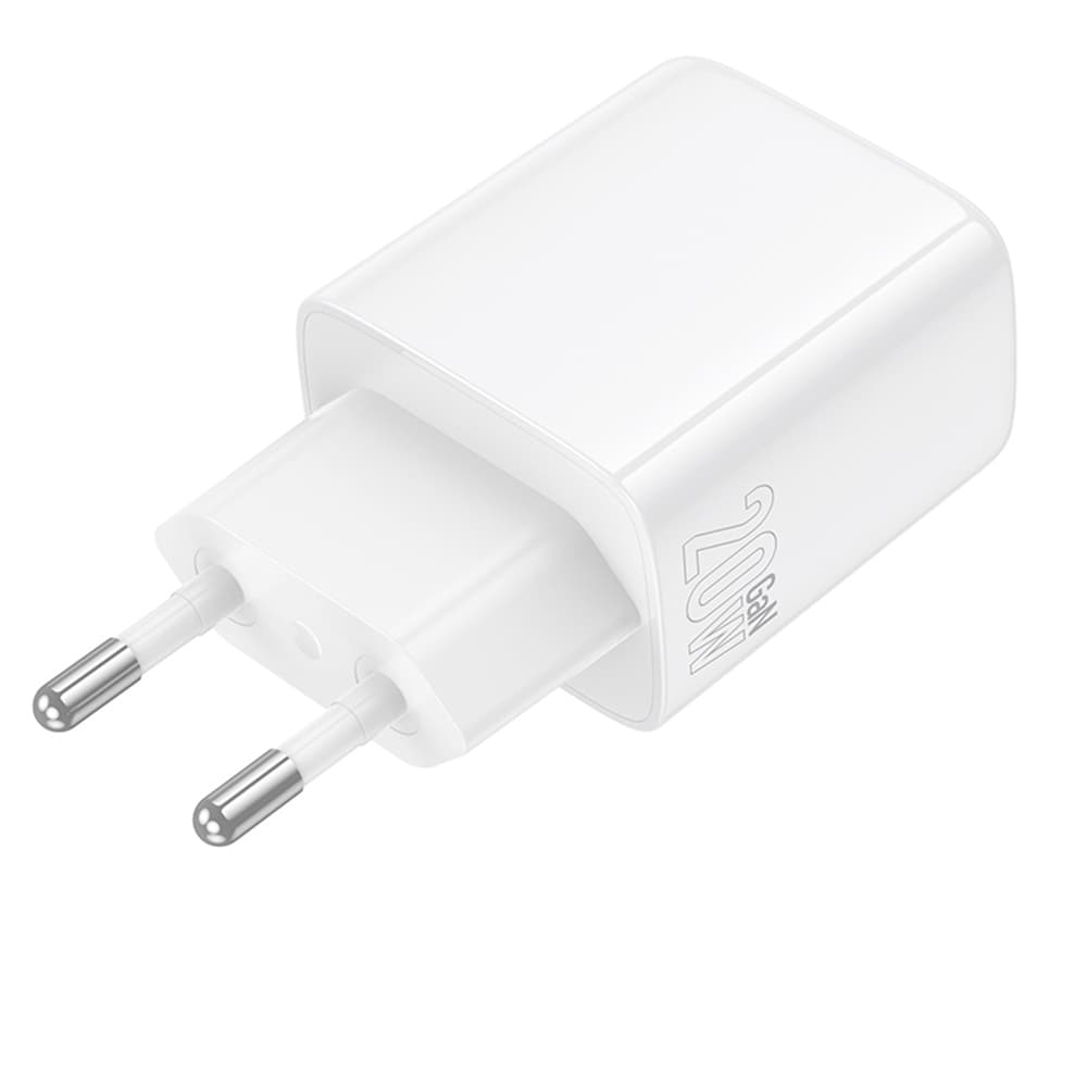 Síťová nabíječka Borofone Fuente BN27 duální USB USB-C PD20W QC3.0 GaN bílá - náhled 4