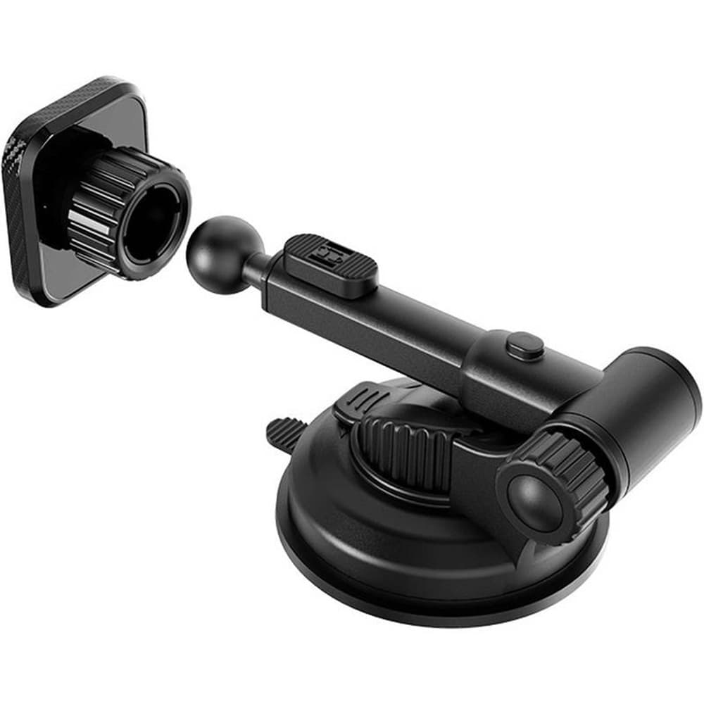 Borofone držák do auta Vanda BH21 magnetický otočný 360° černý - náhled 4