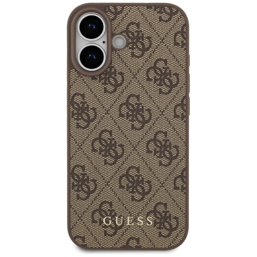 Guess Hardcase 4G Classic GUHCP17SG4GFBR iPhone 17 hnědý - náhled 4