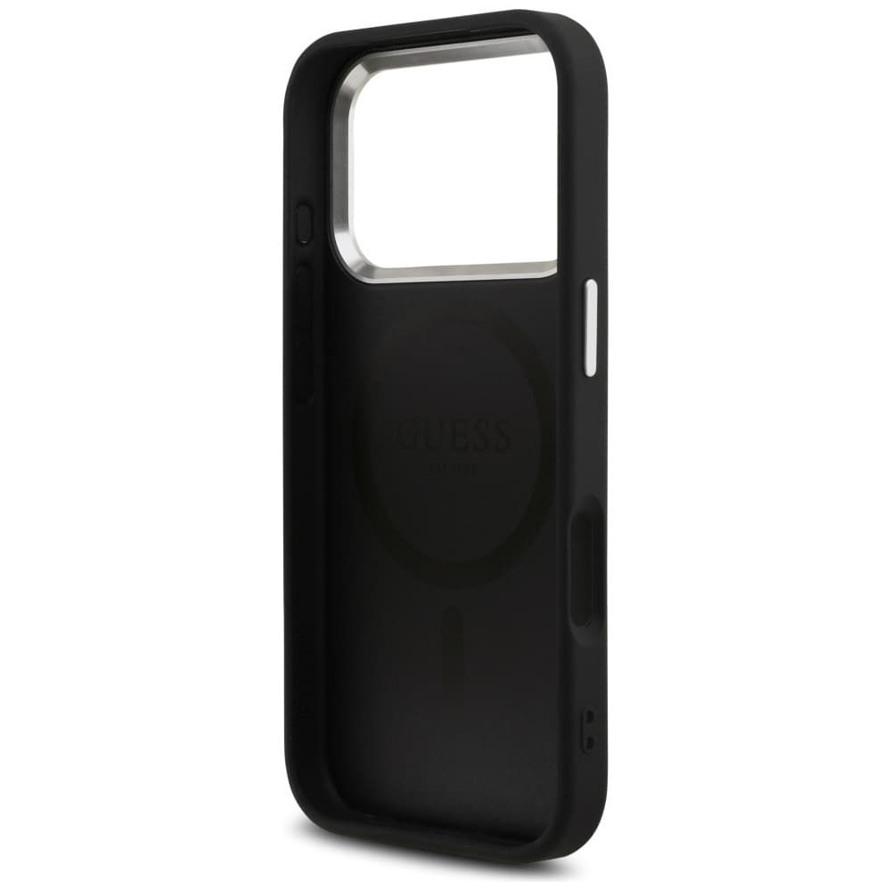 Guess Hardcase 4G Triangle Logo MagSafe iPhone 17 Pro černý - náhled 4