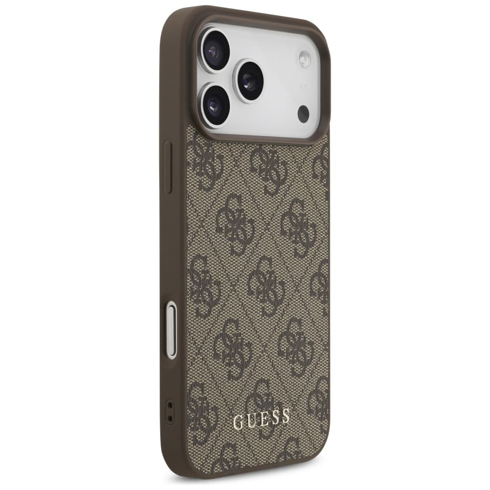 Guess Hardcase 4G Classic iPhone 17 Pro Max hnědý - náhled 4