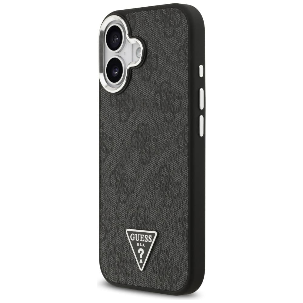 Guess Hardcase 4G Triangle Logo MagSafe iPhone 17 Černý - náhled 4