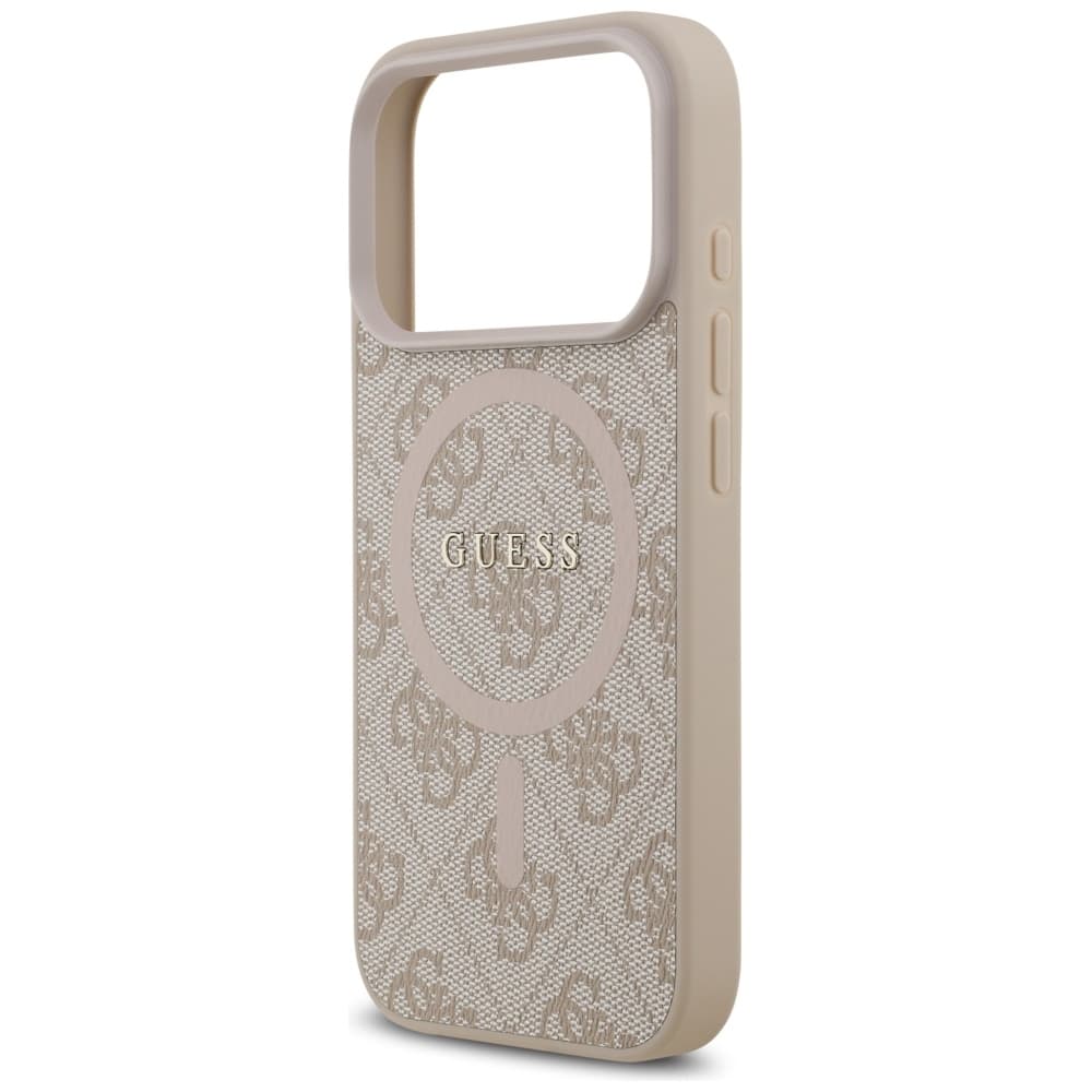 Guess 4G Ring Classic Logo MagSafe (GUHMP17XG4GFRP) pro iPhone 17 Pro Maxrůžová - náhled 4
