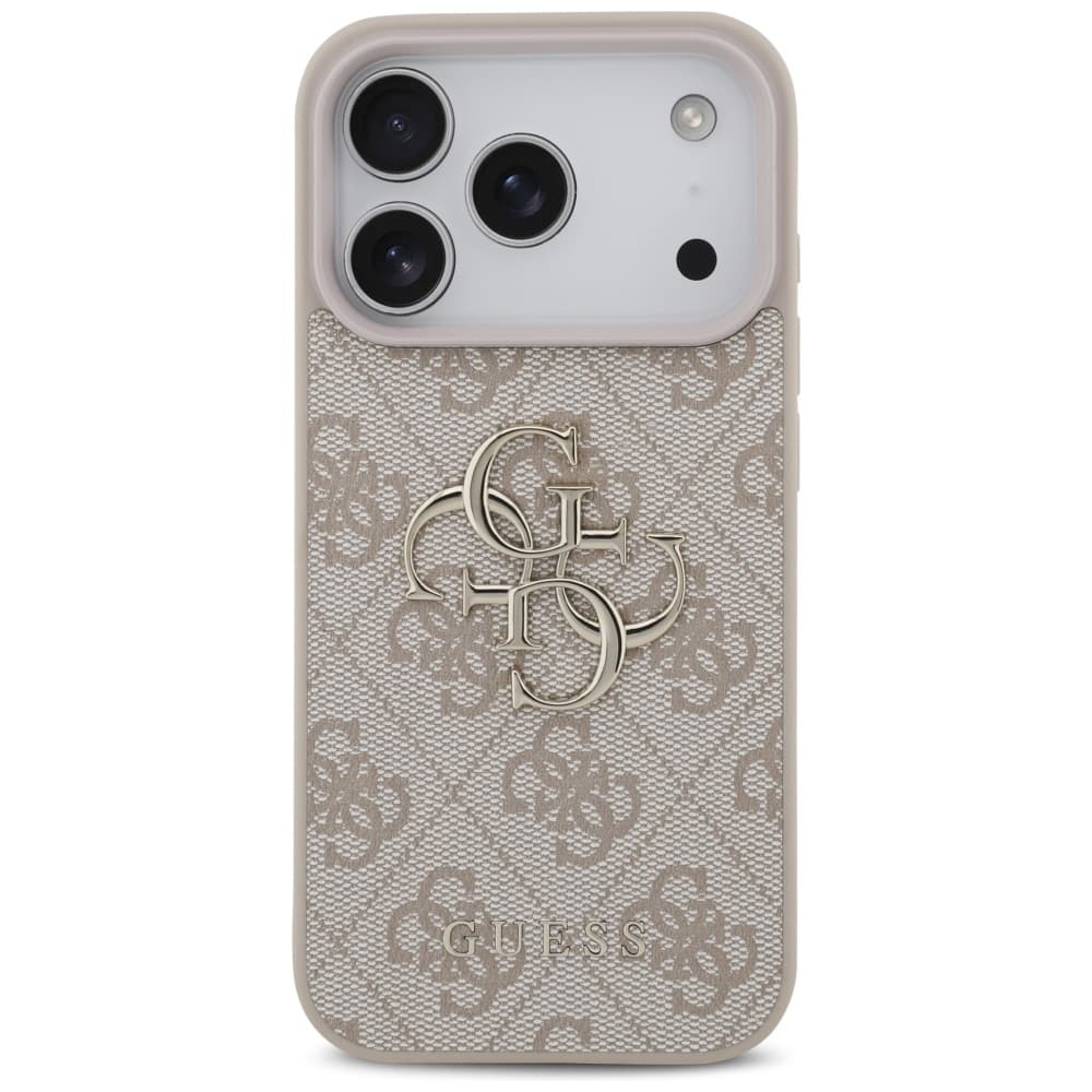Guess Hardcase 4G Big Logo iPhone 17 Pro růžová - náhled 4