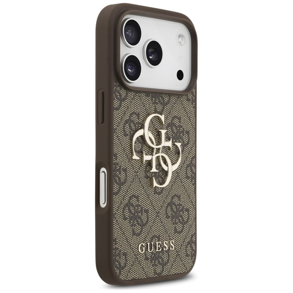 Guess Hardcase 4G Big Logo GUHCP17L4GMGBR iPhone 17 Pro hnědý - náhled 4