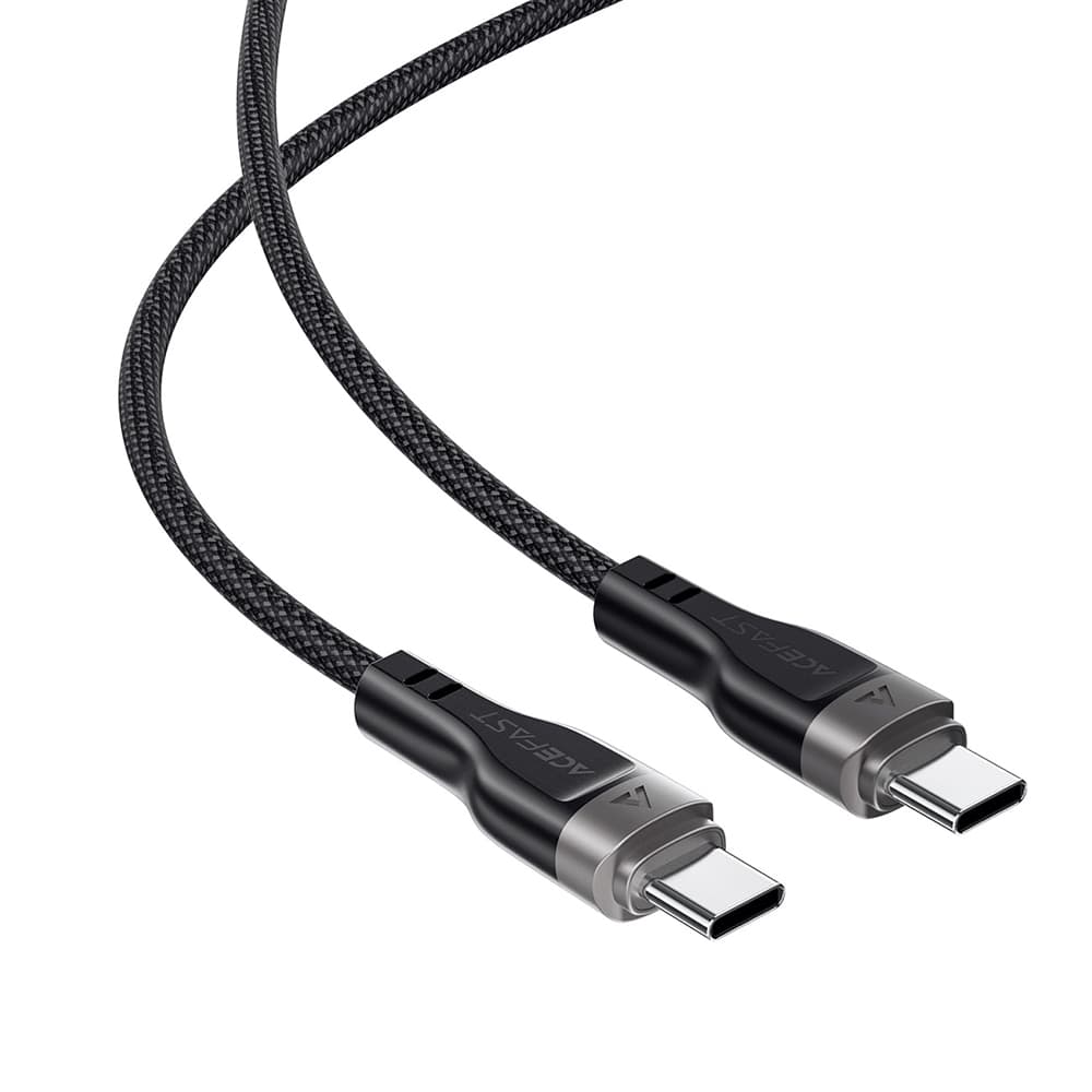 Acefast Data Cable C11-03 magnetický navíjecí rychlonabíjecí Type-C 1.2m černý - náhled 4