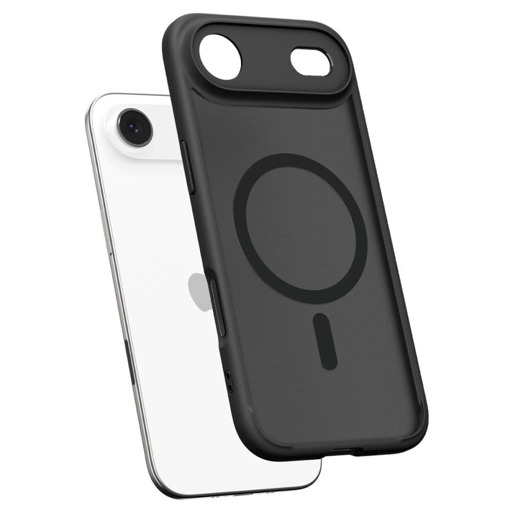 Spigen Ultra Hybrid MagSafe pro iPhone 17 Air v černé barvě Frost - náhled 4