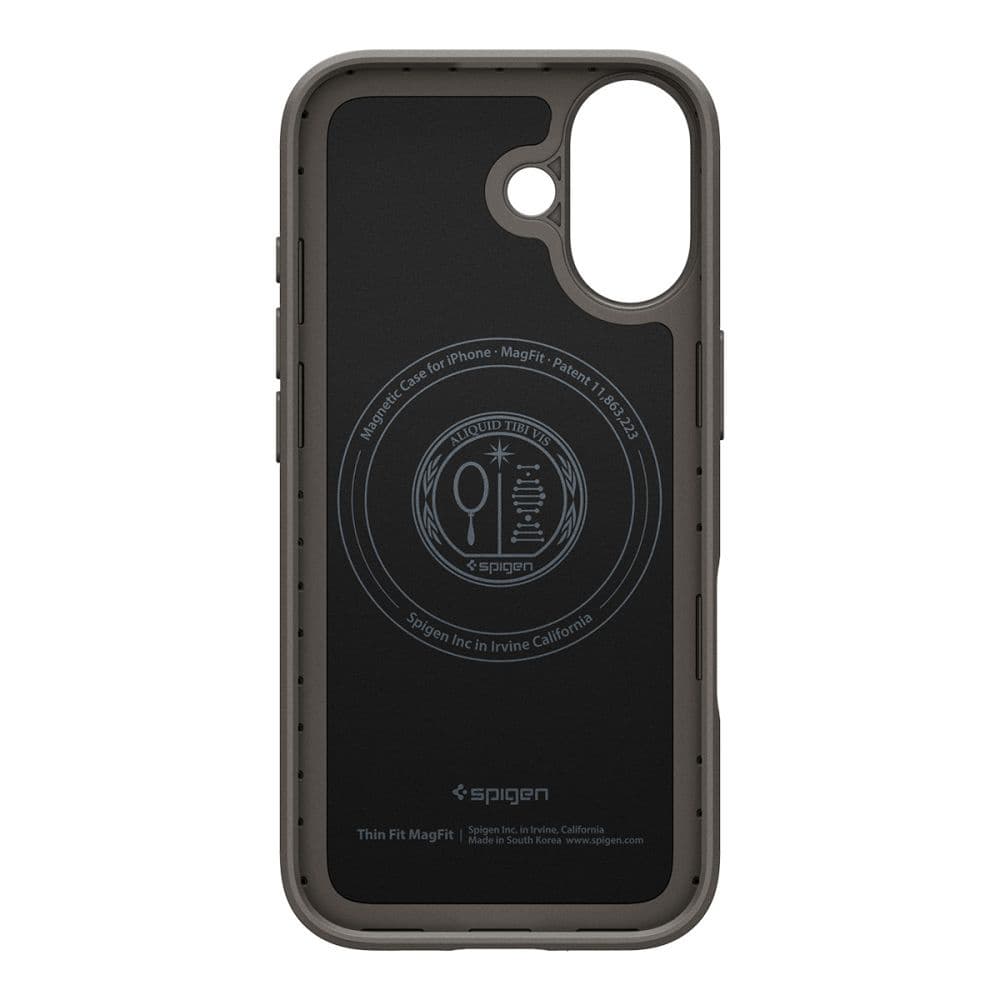 Spigen Thin Fit MagSafe pro iPhone 17 v barvě gunmetal - náhled 4