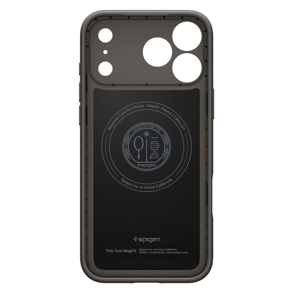 Spigen Thin Fit MagSafe pro iPhone 17 Pro Max v barvě gunmetal - náhled 4