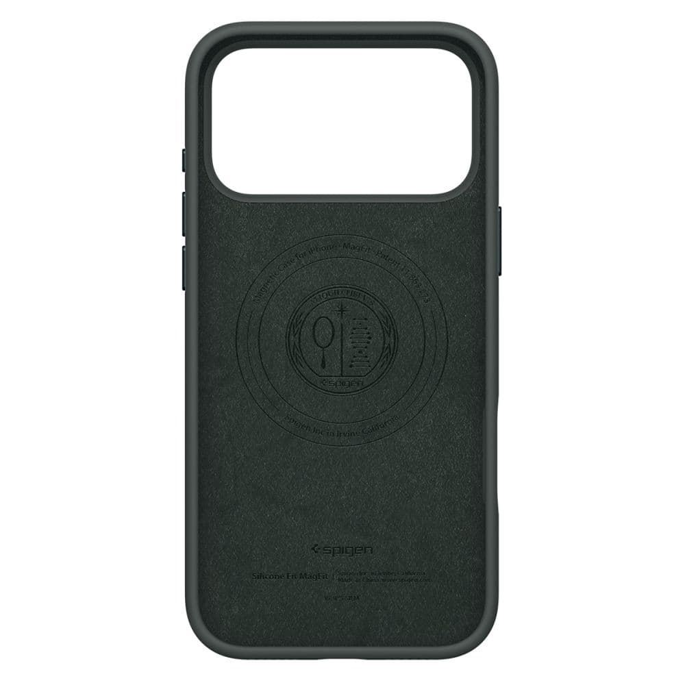 Spigen Silicone Fit MagSafe pro iPhone 17 Pro Max v barvě Abyss Green - náhled 4