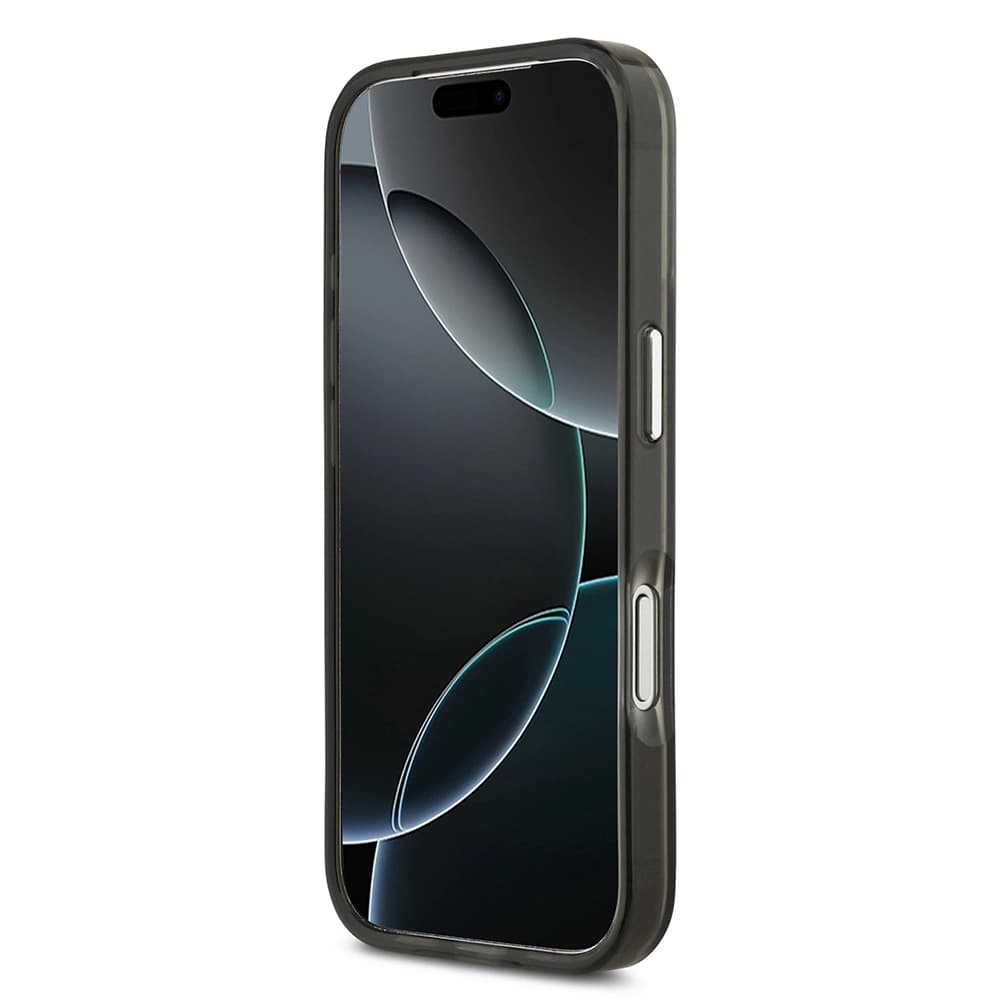 Guess IML Gradient Triangle Logo MagSafe iPhone 17 Pro černý - náhled 4