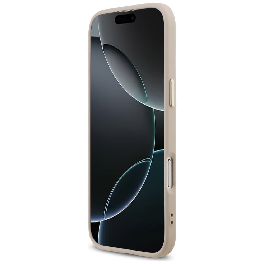 Guess Hardcase 4G Triangle Logo MagSafe iPhone 17 Air růžová - náhled 4