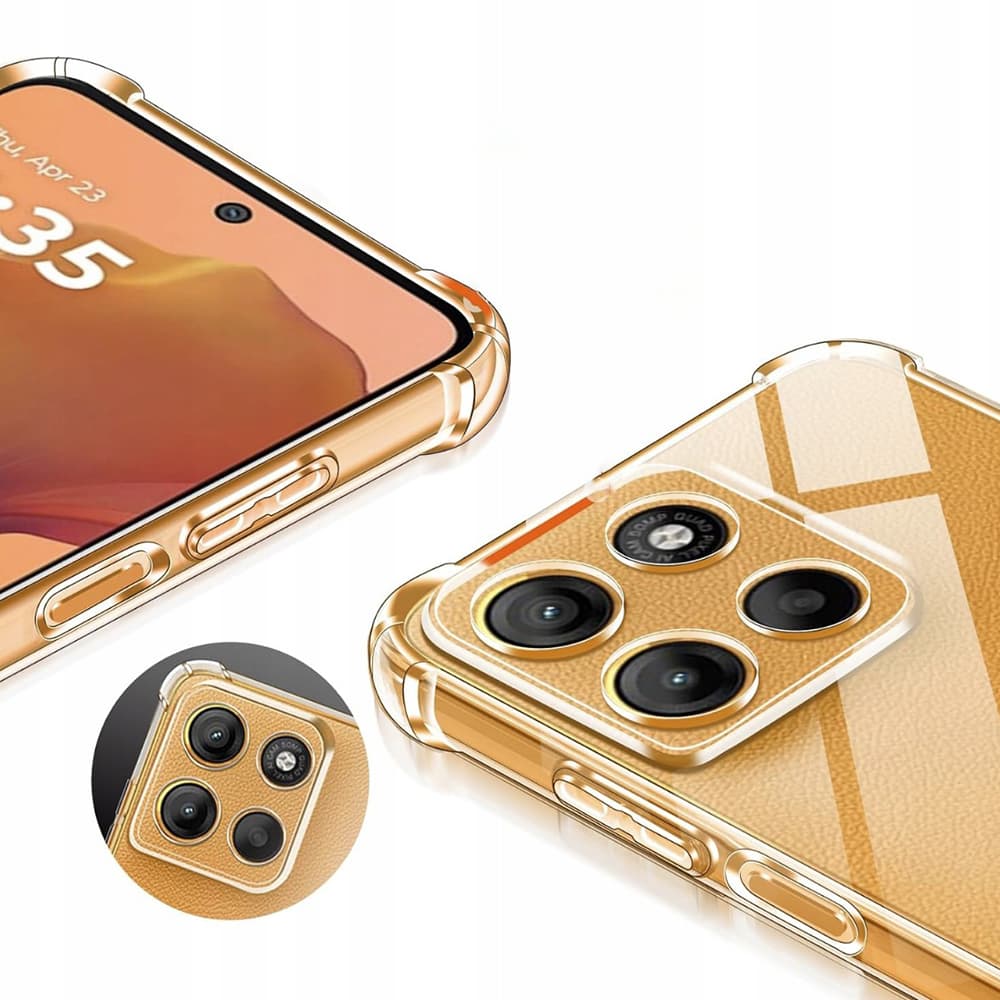 Techsuit Shockproof průhledný silikon pro Motorola Moto G15 G15 Power průhledný - náhled 4