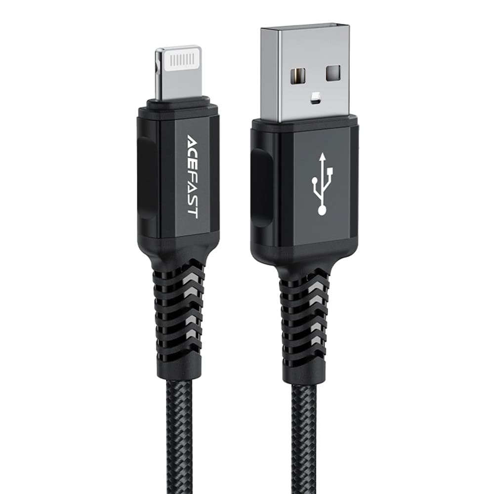 Acefast Datový kabel C4-02 Rychlé nabíjení USB na Lightning 1.8m černý - náhled 4
