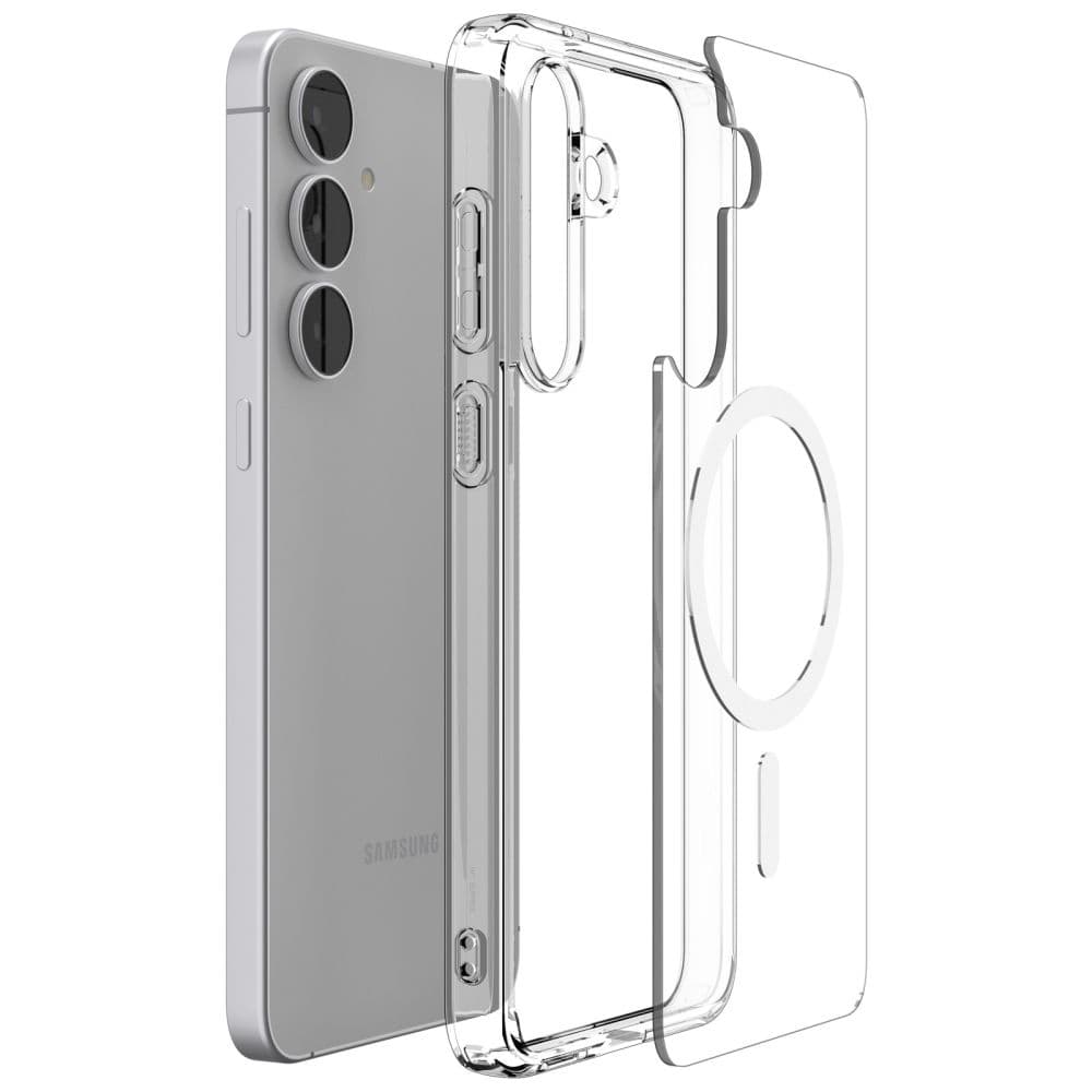 Spigen Ultra Hybrid MagSafe Samsung Galaxy S25 FE čirý bílý - náhled 4