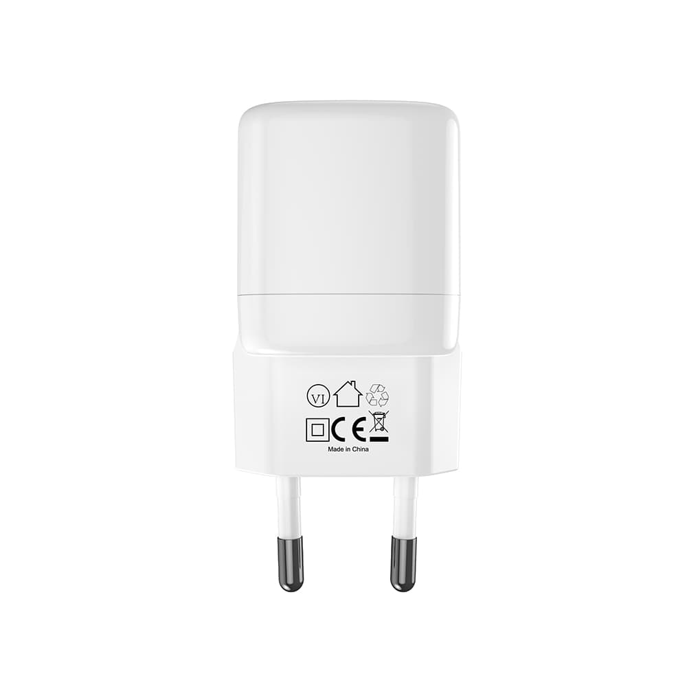 Lito Wall Charger LC11 Type-C výstup PD30W GaN ochrana EU zástrčka bílá - náhled 4