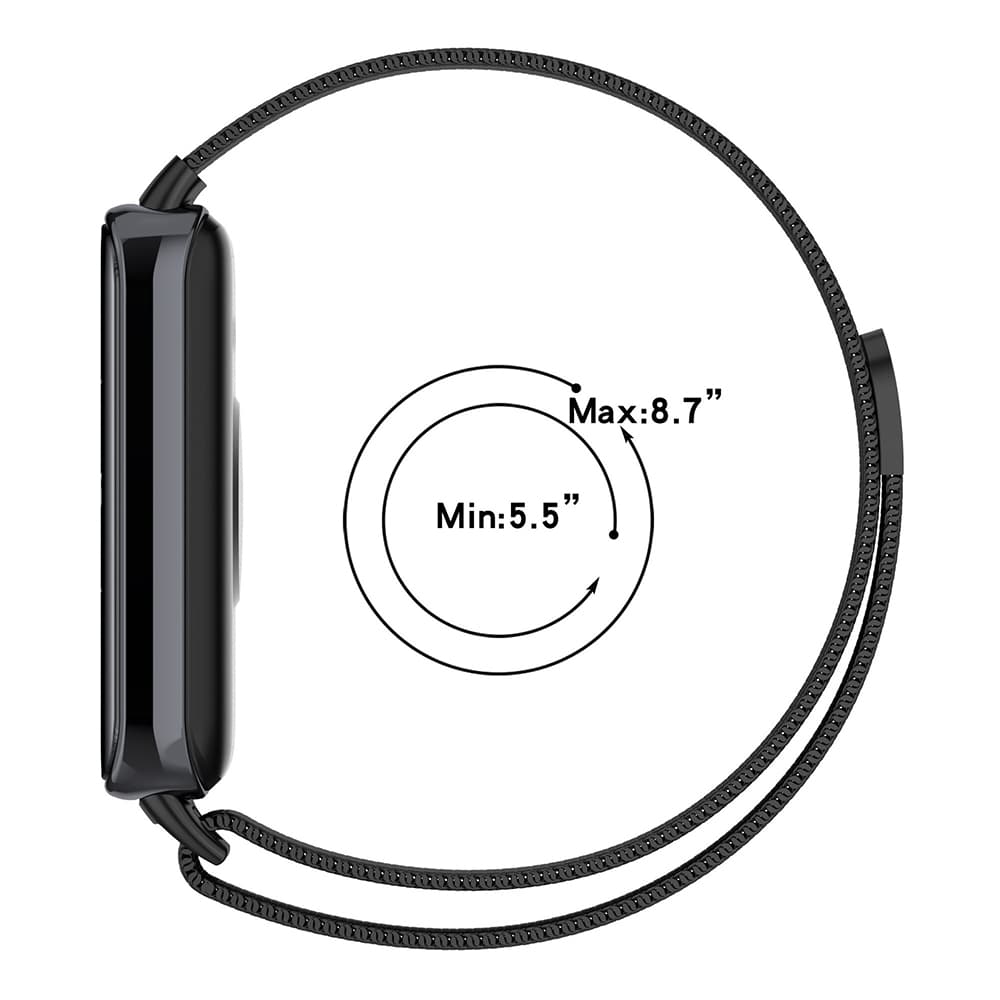 Řemínek k hodinkám Techsuit Honor Band 9 stříbrný - náhled 4