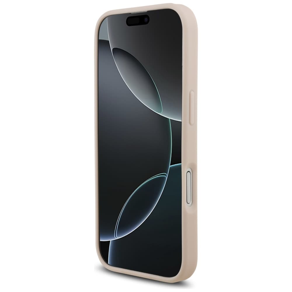 Guess Hardcase 4G Grained Big and Classic Logo iPhone 17 růžová - náhled 4
