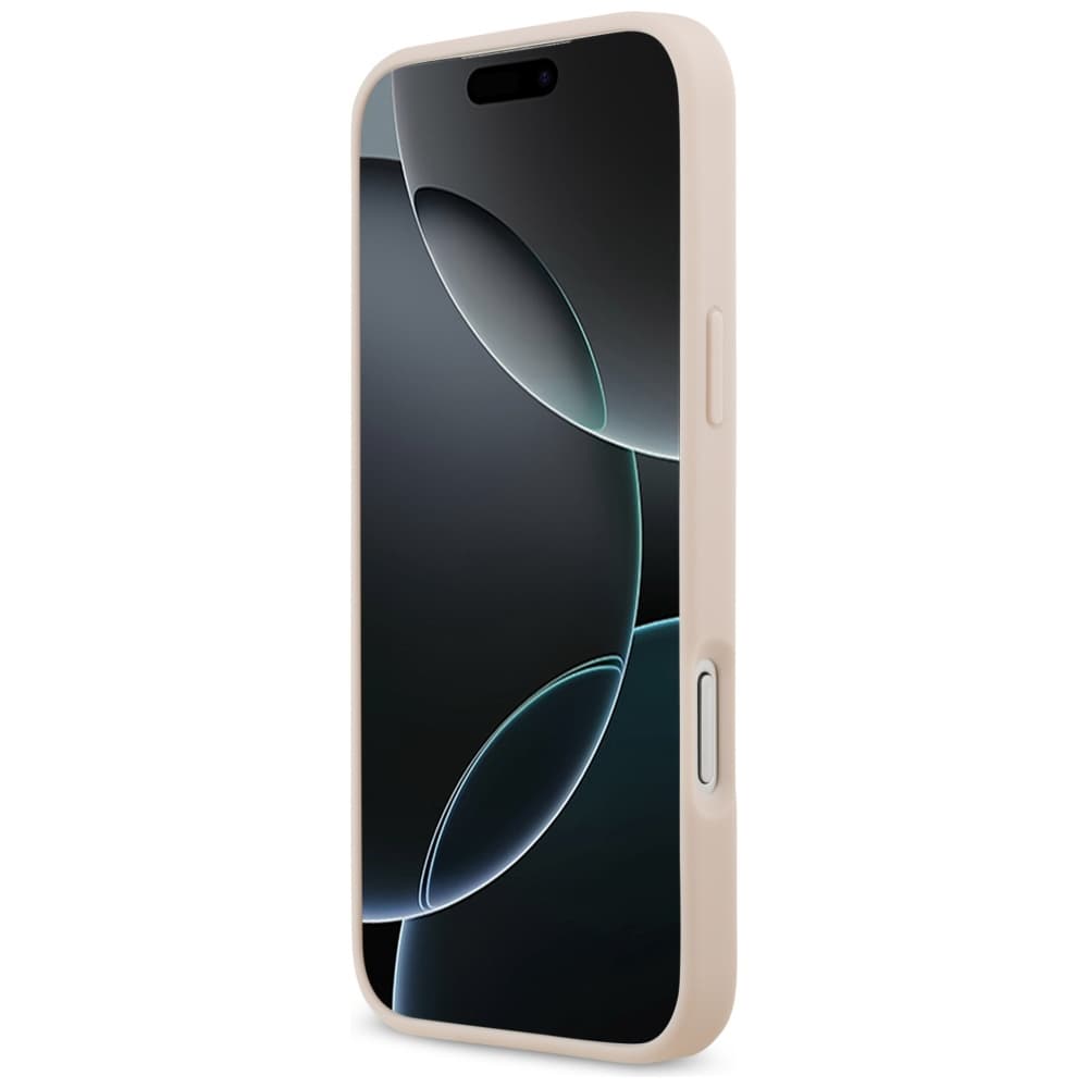 Guess Hardcase 4G Grained Big and Classic Logo iPhone 17 Pro Max růžová - náhled 4