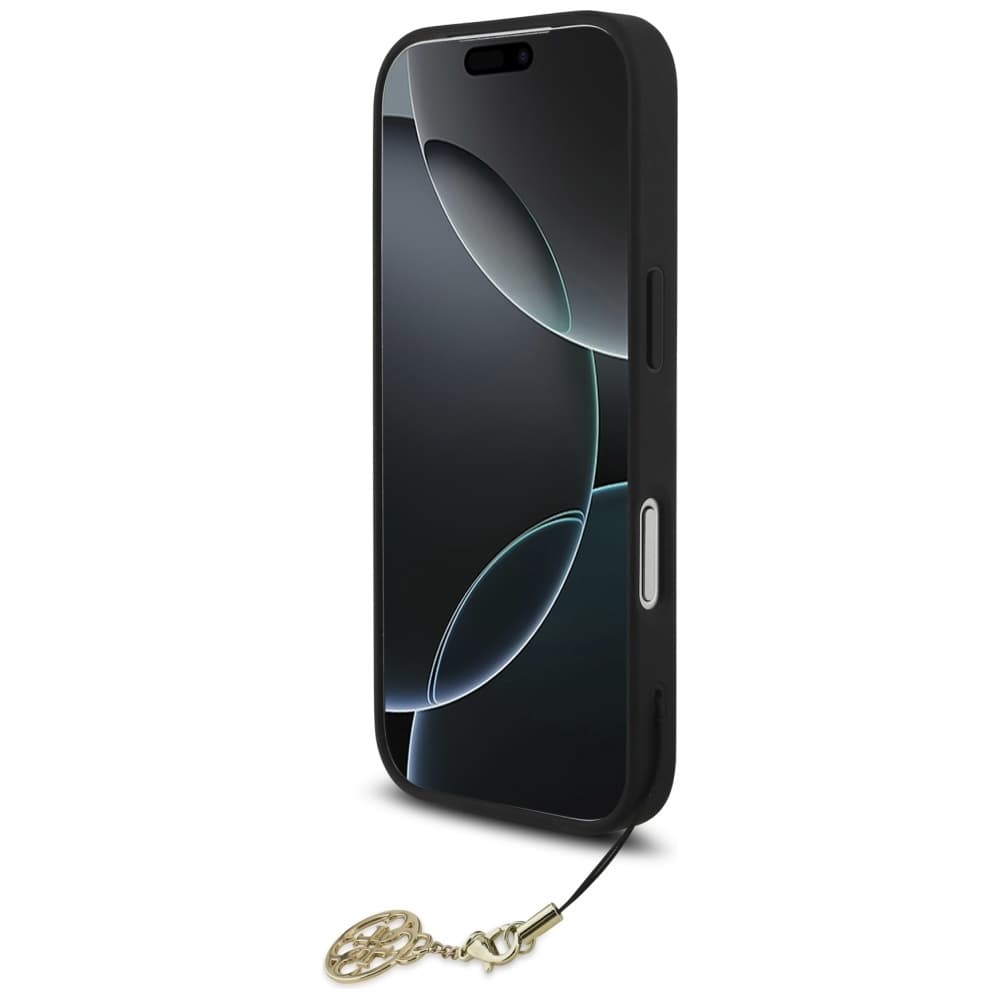 Guess Hardcase 4G Charm Cradle MagSafe iPhone 17 Pro černý - náhled 4