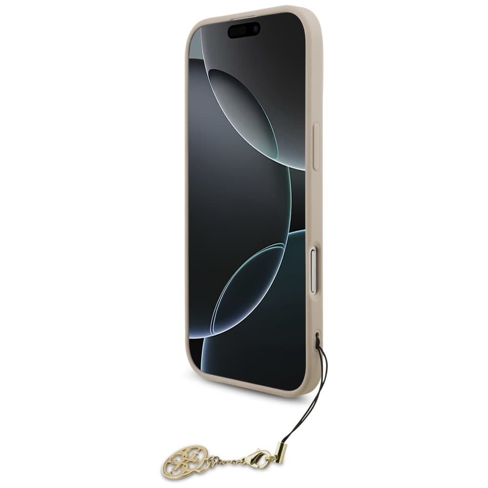 Guess Hardcase 4G Charm Cradle MagSafe iPhone 17 Air růžová - náhled 4