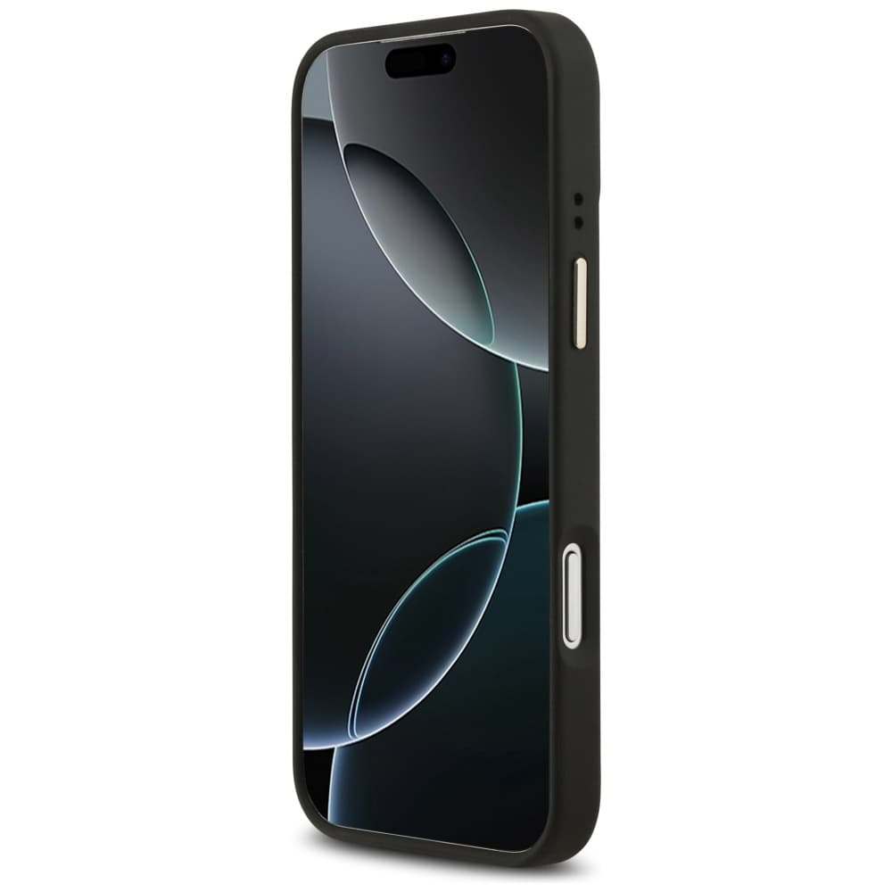 Guess Hardcase 4G Logo Plate MagSafe iPhone 17 Pro Max černý - náhled 4
