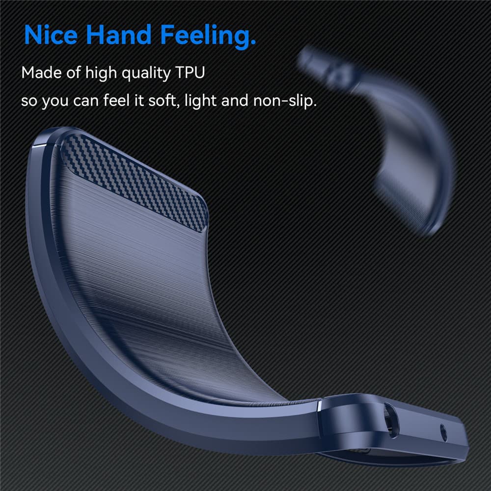 Techsuit Carbon Silicone pro Oppo Reno13 F 4G Reno13 F 5G Reno13 FS 5G modrá - náhled 4