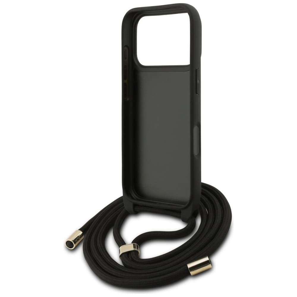 Guess Crossbody Cord 4G Big Logo GUHCP17LP4GMGCRK iPhone 17 Pro černá - náhled 4