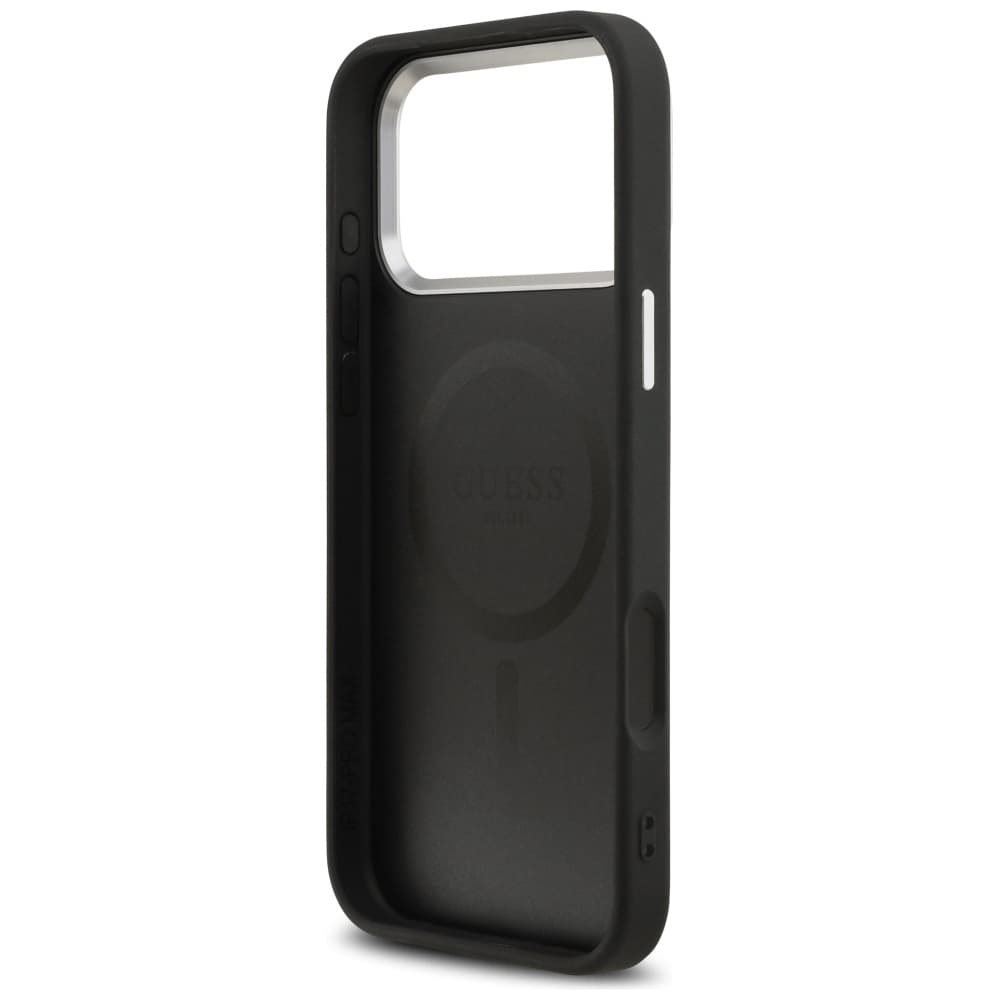 Guess Hardcase Triangle Logo MagSafe iPhone 17 Pro černý - náhled 4
