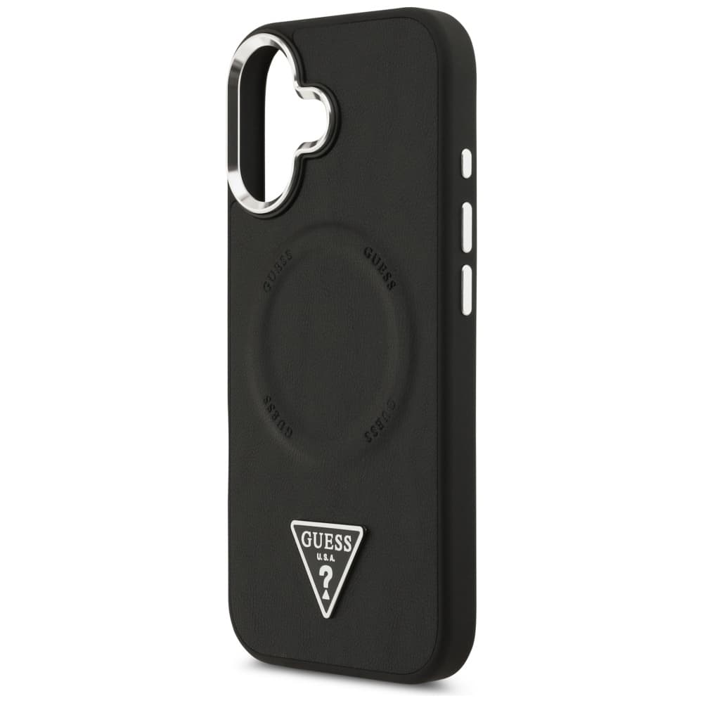 Guess Hardcase Triangle Logo MagSafe iPhone 17 Černá - náhled 4